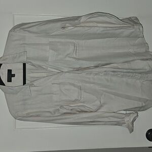 Banana Republic Light Taupe Collared Buttondown Shirt